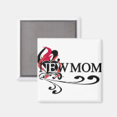 Gothic Heart New Mam Tshirts en Gifts Magneet (Voorkant / Achterkant)