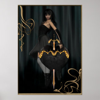 Gothic Heart Poster