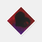 Gothic Heart Servet (Hoek)