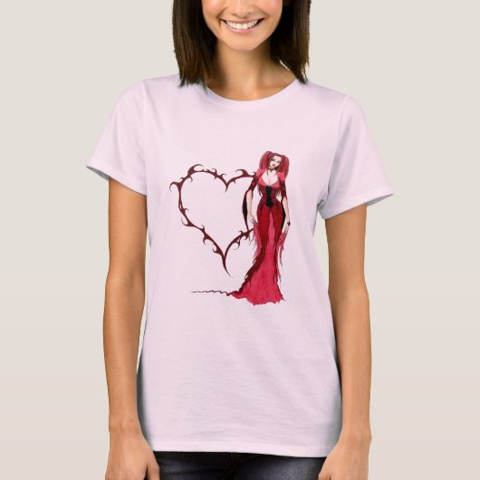 Gothic Heart T-shirt (Voorkant)