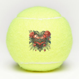 Gothic Heart Valentijn Tennisballen