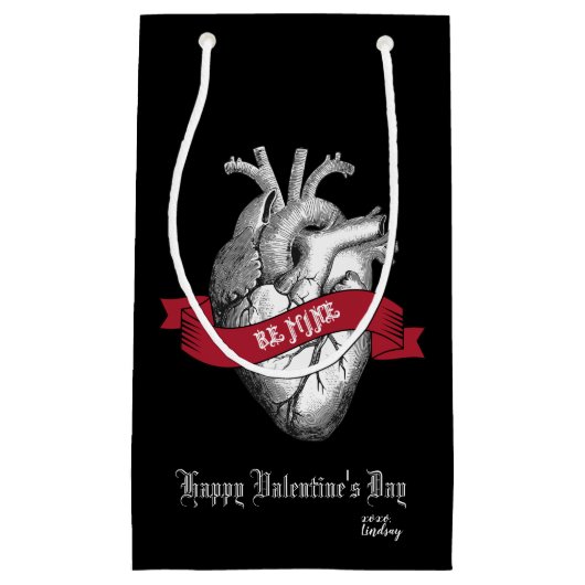 Gothic Heart Valentijnsdag Klein Cadeauzakje (Voorkant)