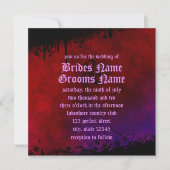 Gothic Heart Wedding Kaart (Voorkant)