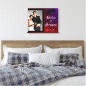 Gothic Heart Wedding Keepomwille Canvas Afdruk (Insitu (Slaapkamer))