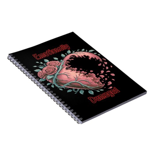 Gothic Heartbreak en Rozen Notitieboek (Rechterzijde)