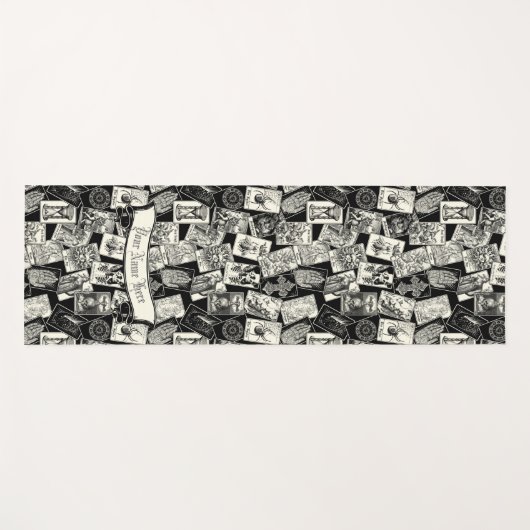 Gothic heks hekserij apotheek tarot Kaarten thr Yogamat (Voorkant (horizontaal))