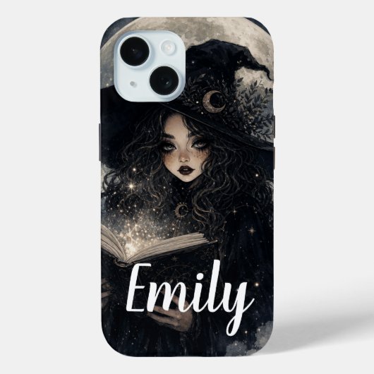 Gothic Heks Natuur Volle Maan Design ||  Case-Mate iPhone Case (Achterkant)