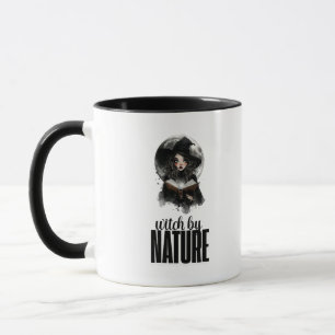 Gothic Heks Natuur Volle Maan Design mok