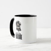 Gothic Heks Natuur Volle Maan Design || mok (Voorkant links)