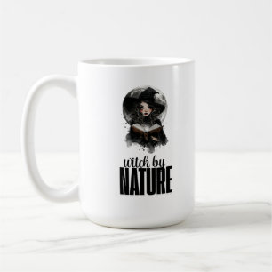 Gothic Heks Natuur Volle Maan Ontwerp mok