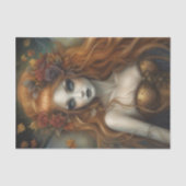 Gothic Herfst Herfst Fairy Decoupage Papier (Voorkant)