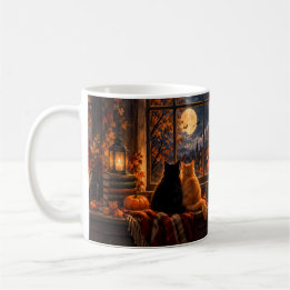 Gothic Herfst Katten Mok – Gezellige Halloween Kun