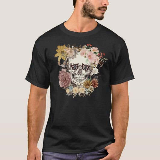 Gothic hippie t-shirt (Voorkant)