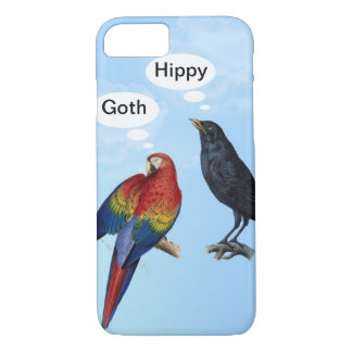 Gothic Hippy Funny iPhone 7 hoesje