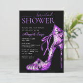 Gothic hoge hak schoen halloween Vrijgezellenfeest Kaart (Staand voorkant)