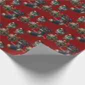 Gothic Holidays Wrapping Paper Cadeaupapier (Hoek)
