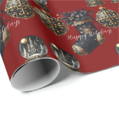 Gothic Holidays Wrapping Paper Cadeaupapier (Rol Hoek)