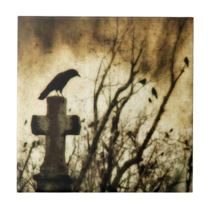 Gothic Home Art Tegeltje