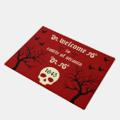 Gothic Home Decor Voorkant Deurmat (Schuin)
