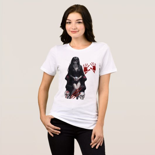 Gothic Horror Anime T-shirt (Voorkant volledig)