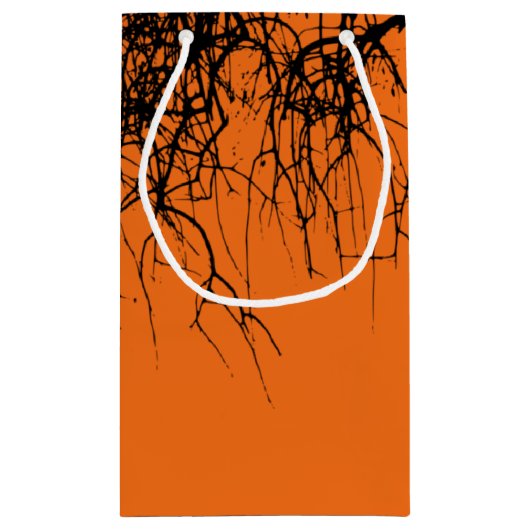 Gothic-Horror-Baby shower Klein Cadeauzakje (Achterkant)