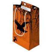 Gothic-Horror-Baby shower Klein Cadeauzakje (Voorkant Gekanteld)