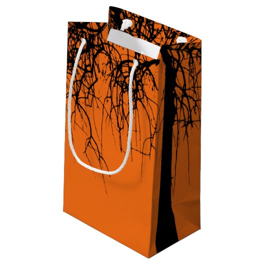 Gothic-Horror-Baby shower Klein Cadeauzakje (Achterkant Gekanteld)