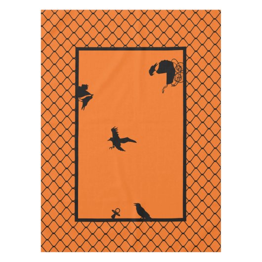 Gothic-Horror-Baby shower Tafelkleed (Voorkant)