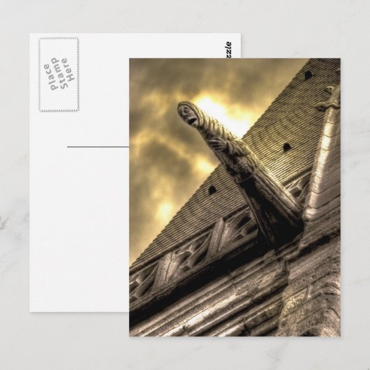 Gothic Horror Briefkaart (Voorkant / Achterkant)