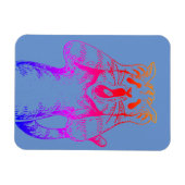 GOTHIC HORROR CAT DRAMA, IEMAND VERPLAATSTE KATTEN MAGNEET (Horizontaal)