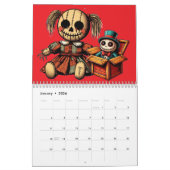 Gothic Horror Dark Fantasy kunstwezens Kalender (Jan 2026)