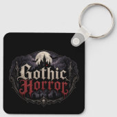 Gothic Horror fictiefan Sleutelhanger (Achterkant)