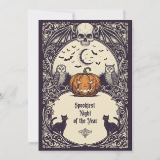 Gothic Horror Party Uitnodiging