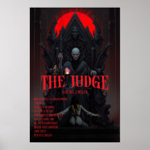 Gothic Horror Poster De Rechter Donkere Fantasie M