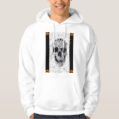 Gothic Horror Skull Sweatshirts Hoodie (Voorkant)
