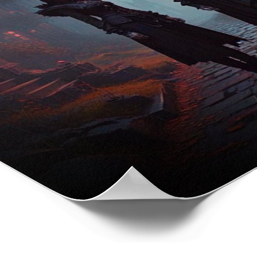 Gothic Houd of ontwerp uw eigen Poster (Hoek)