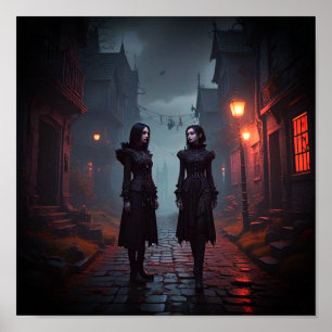 Gothic Houd of ontwerp uw eigen Poster