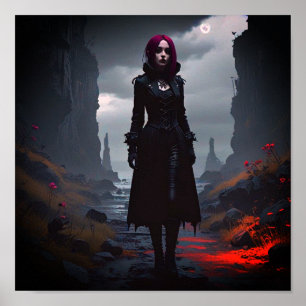 Gothic Houd of ontwerp uw eigen Poster