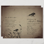  Gothic House Wedding Programme (Voorkant / Achterkant)