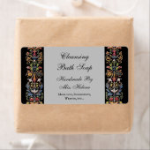 Gothic Illuminated Art Editable Soap Label (Insitu)