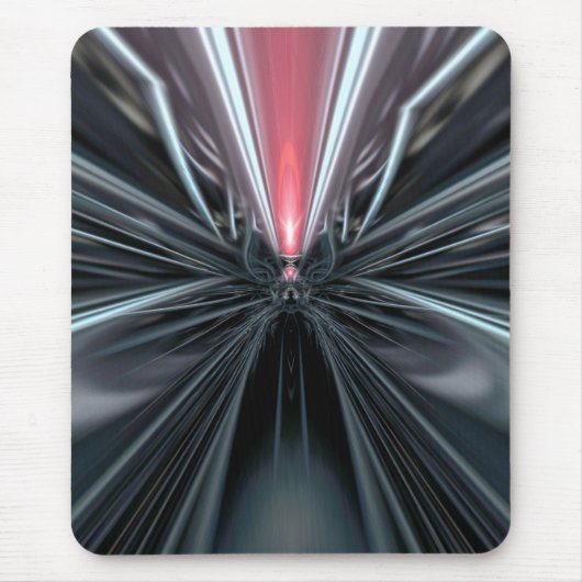 Gothic Illusion Dark Light Mousepad Muismat (Voorkant)