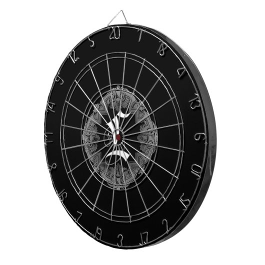 GOTHIC INITIAAL L DARTBORD (Voorkant Rechts)