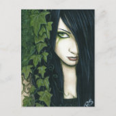 Gothic Ivy Fantasy Briefkaart (Voorkant)