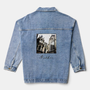 'Gothic' jeans Denim Jacket