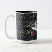 Gothic Jubileum 1e 5e 10e 15e 20e Tweekleurige Koffiemok (Links)