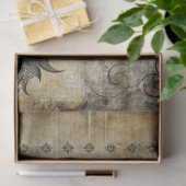 Gothic Junk Journal Serie Ontwerp 12 Tissuepapier (Geschenk)