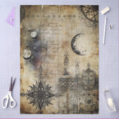 Gothic Junk Journal Serie Ontwerp 12 Tissuepapier (Craft)