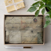 Gothic Junk Journal Serie Ontwerp 14 Tissuepapier (Geschenk)