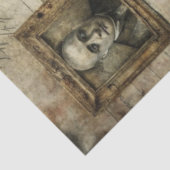 Gothic Junk Journal Serie Ontwerp 14 Tissuepapier (Detail)
