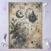 Gothic Junk Journal Serie Ontwerp 1 Tissuepapier (Craft)